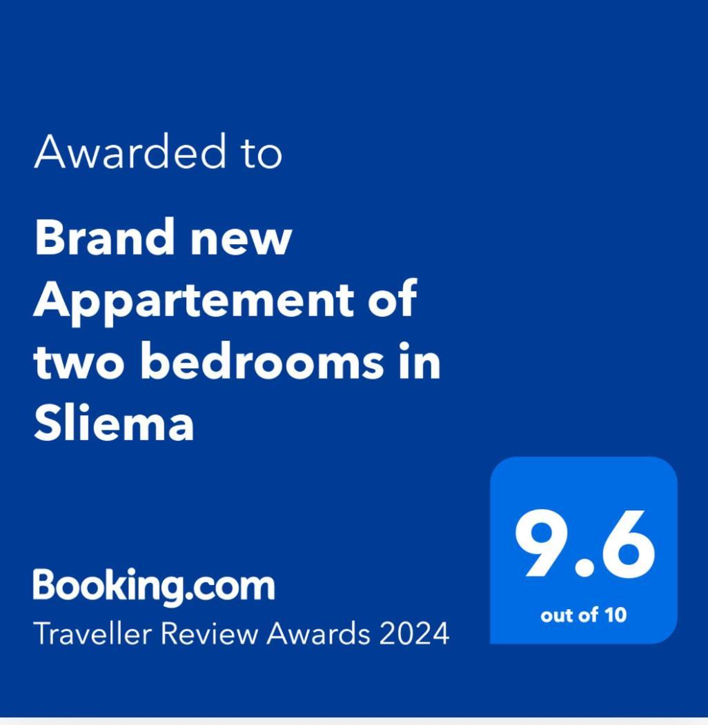 Brand New Appartement Of Two Bedrooms In Sliema Dış mekan fotoğraf